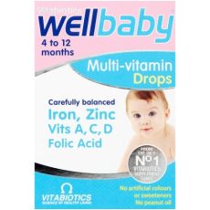 Vitabiotics Wellbaby Multi-vitamin Drops 30ml