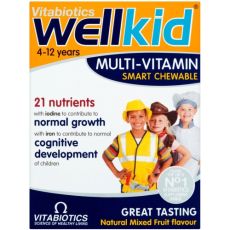 Vitabiotics Wellkid Smart Chewable Tablets 30s