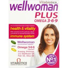 Vitabiotics Wellwoman Plus Omega 3