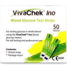 VivaChek Ino Blood Glucose Test Strips 50s