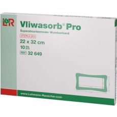 Vliwasorb Pro Superabsorbent Wound Dressing 10s (22cm x 32cm)