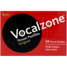 Vocalzone Throat Pastilles 24s (All Flavours)