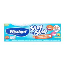 Wisdom Step by Step 4+ Years Toothpaste