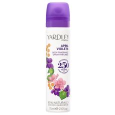 Yardley April Violets 75ml Body Spray