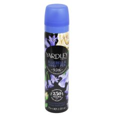 Yardley English Bluebell & Sweet Pea Body Spray 75ml