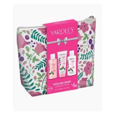 Yardley English Rose Bath & Body Gift Set with Bag