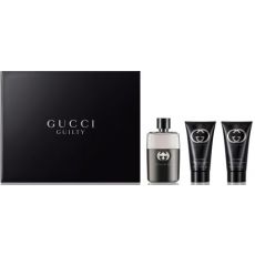 Gucci Guilty Men's 50ml EDT + 50ml Shower Gel + 50ml Aftershave Balm Gift Set