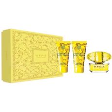 Versace Yellow Diamond Gift Set 50ml EDT + 50ml Body Lotion + 50ml Shower Gel
