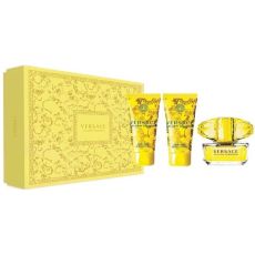 Versace Yellow Diamond Gift Set 50ml EDT + 50ml Body Lotion + 50ml Shower Gel