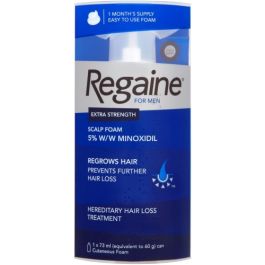 Regaine for Men Extra Strength Scalp Foam - 1 Month's Supply | Men's Hair  Loss Treatments  online pharmacy