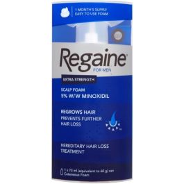Regaine for Men Extra Strength Scalp Foam - 1 Month's Supply | Men's Hair Loss Treatments online pharmacy Regaine for Men Extra Strength Scalp Foam - 1 Month's Supply | Men's Hair Loss Treatments online pharmacy