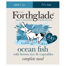 Forthglade Complete Wet Food - Ocean Fish with Brown Rice & Vegetables (395g)