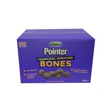 Pointer Charcoal Bones Dog Treats - 10kg