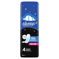 Always Maxi Night Pads 10s