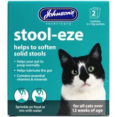 Johnson's Veterinary Stool-eze for Cats 2x10g