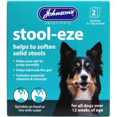 Johnson's Veterinary Stool-eze for Dogs 2x10g