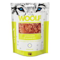 Woolf Chicken Chunkies Dog Treats - 100g