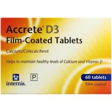 Accrete D3 1500mg/400iu Film-Coated Tablets 60s