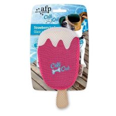 All For Paws Chill Out - Strawberry Ice Cream Dog Toy