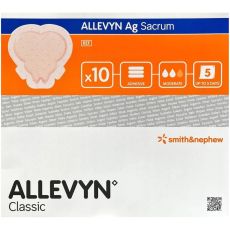 Allevyn AG Adhesive Sacrum Dressing 17cm x 17cm 10s (66800094)