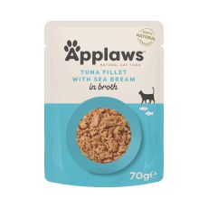 Applaws Cat Food - Tuna & Seabream (12x70g)
