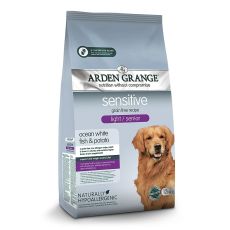 Arden Grange Light/Sensitive Senior Dog Food - Ocean White Fish & Potato (Grain free)