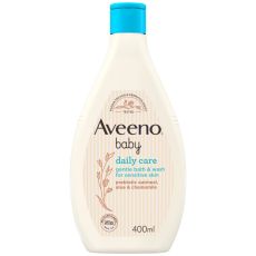Aveeno Baby Daily Care Gentle Bath & Wash for Sensitive Skin 400ml