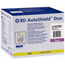 BD Autoshield Duo Safety Pen Needles 5mm 30G x 100