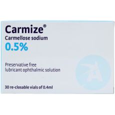Carmize Carmellose Sodium 0.5% Preservative Free Eye Drops 30x0.4ml