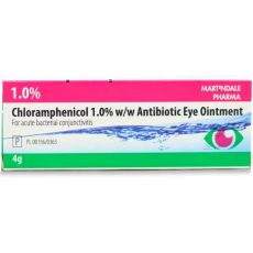 Chloramphenicol 1% w/w Eye Ointment 4g