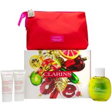 Clarins Eau Extraordinaire Collection Gift Set (Eau Extraordinaire 100ml + Body Lotion 30ml + Exfoliating Scrub 30ml)