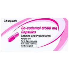 Co-Codamol 8/500mg Capsules 32s