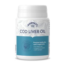 Cod Liver Oil Capsules for Dogs & Cats