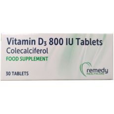 Colecalciferol 800iu Tablets 30s