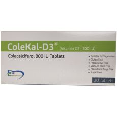 Colekal-D3 800iu Tablets 30s