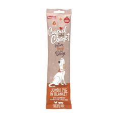 Cupid & Comet Christmas Dog Treat - Jumbo Pig in Blanket