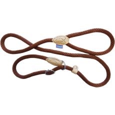 Dog & Co Rope Slip Lead - Brown (60")
