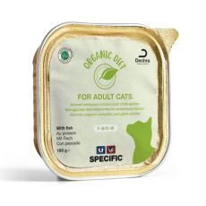F-Bio-W Organic Wet Food for Cats - Fish (4x8x100g)