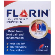 Flarin 200mg Soft Capsules 12s
