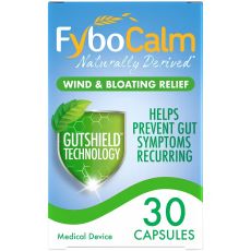 Fybocalm Wind & Bloating Relief Capsules 30s
