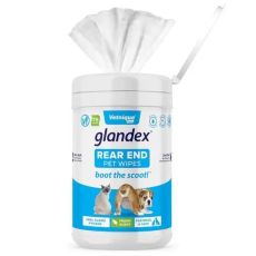 Glandex Anal Gland Hygienic Pet Wipes - 75's