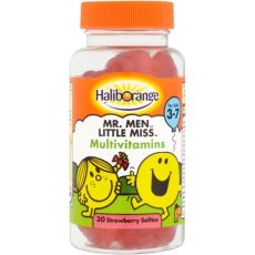 Haliborange Mr Men Little Miss Multivitamins Strawberry Softies 30s