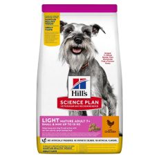 Hill's Science Plan Mature Adult Small & Mini Dog Food - Chicken 2.5kg (Light)