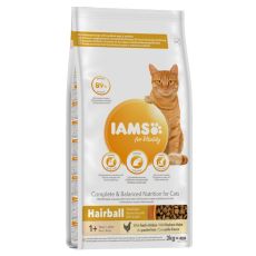 Iams For Vitality Adult Cat Food Hairball Reduction - Chicken 2kg