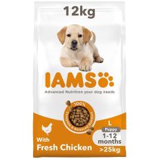 IAMS Vitality Large Breed Puppy Food - Chicken (12kg)