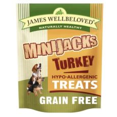 James Wellbeloved MiniJacks - Turkey Grain Free (10x90g)