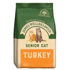 James Wellbeloved Senior Cat Food - Turkey & Rice