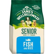 James Wellbeloved Senior Dog Food - Fish & Rice