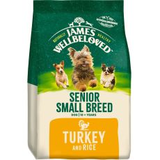 James Wellbeloved Senior Small Breed Dog Food - Turkey & Rice