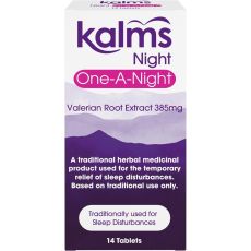 Kalms Night One-A-Night Tablets 14s